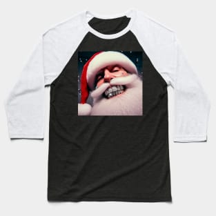 Santa Claus Gang Baseball T-Shirt